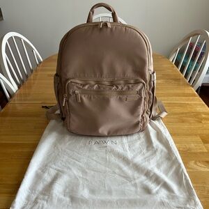 Fawn Nylon Diaper Pack Beige